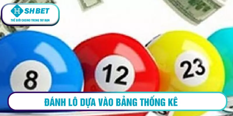 Đánh lô dựa vào bảng thống kê